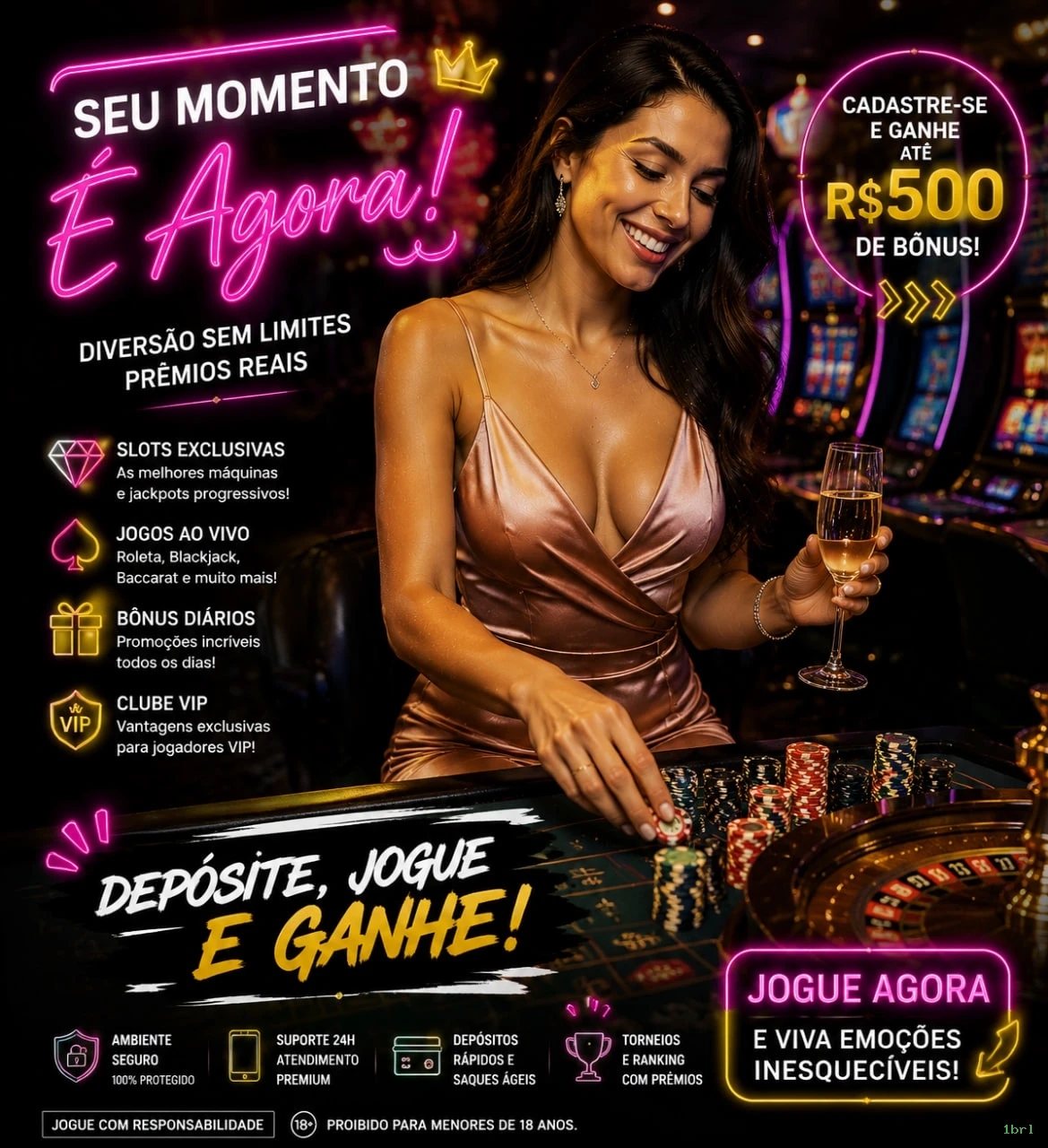 Bônus exclusivos membros VIP 1brl