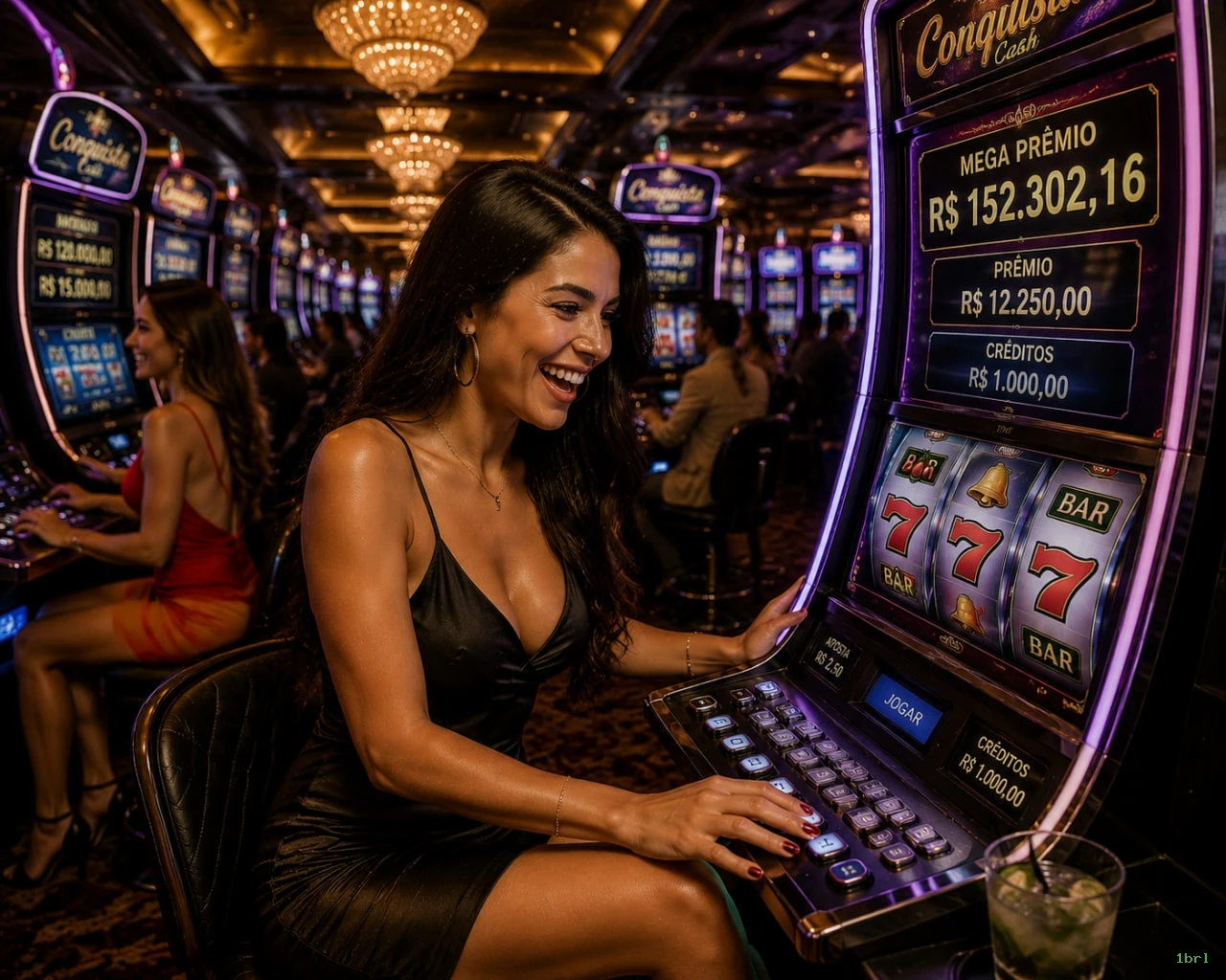 Slots com prêmios 1brl